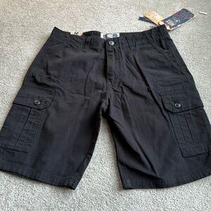 MBX Men's Denim Wear Short Pants Size 32 Black Cargo Short NWT